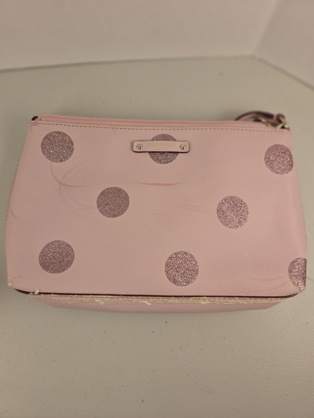 3 Piece Kate Spade Bundle Crossbody, Pair Of Socks & Cosmetic Bag - Picture 5 of 16